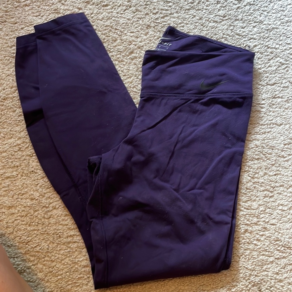 Nike dri-fit purple leggings